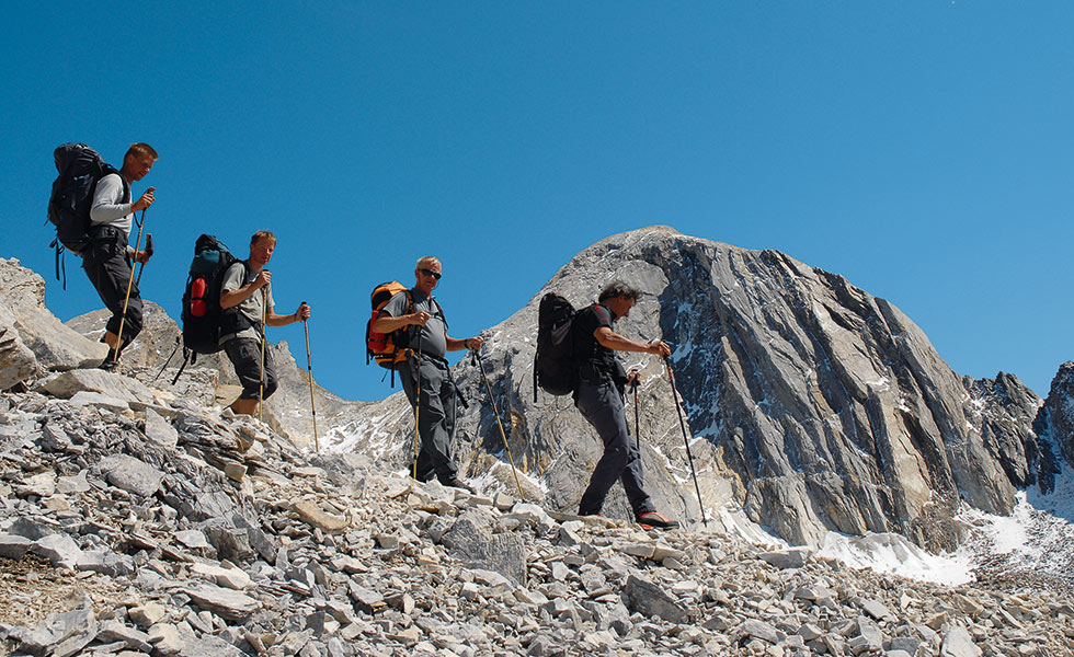 Wanderungen i den Bergen des Passeiertal